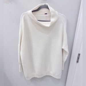 Free People ottoman slouchy tunic ivory size XS